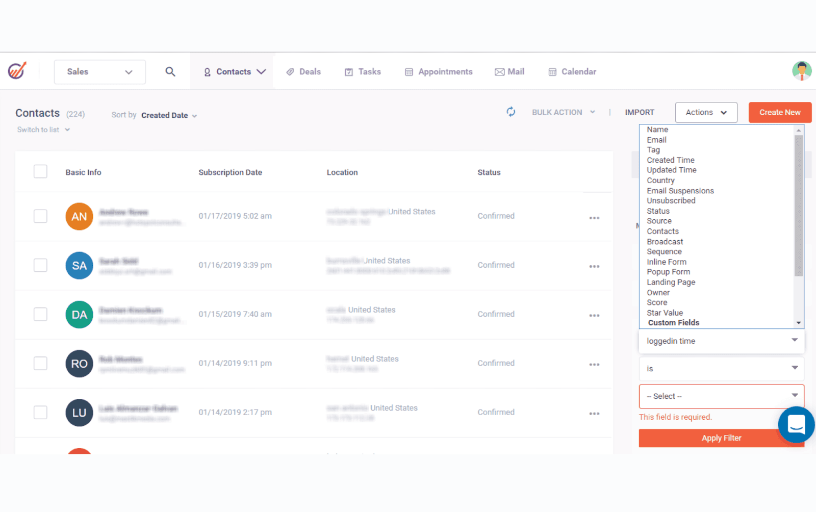 All-in-one marketing and client management in EngageBay