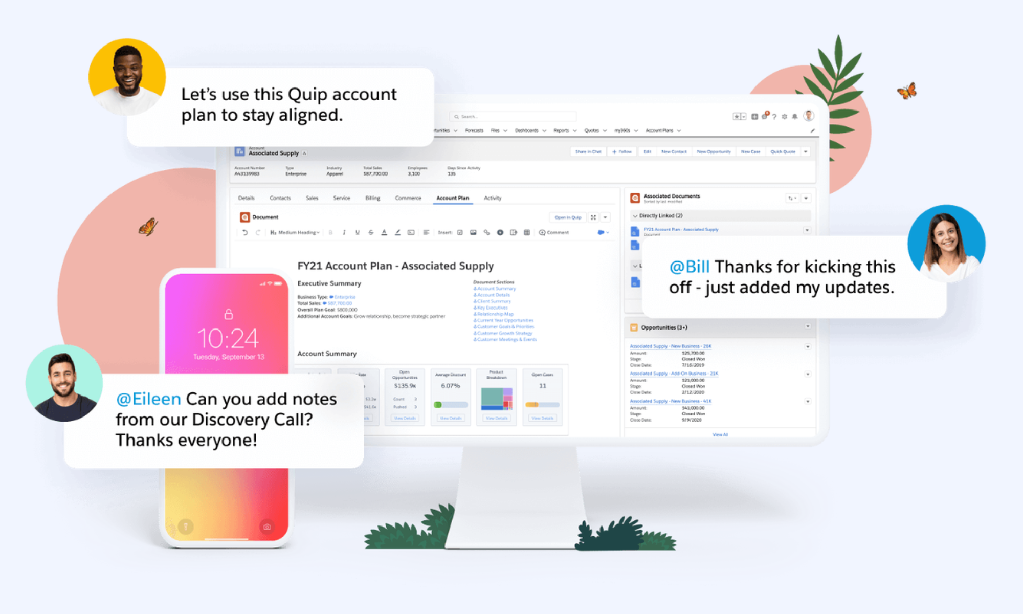 Quip: Collaborative documents for sales teams