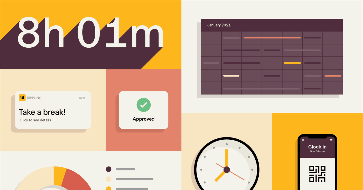 Rippling: Customizable time & attendance system