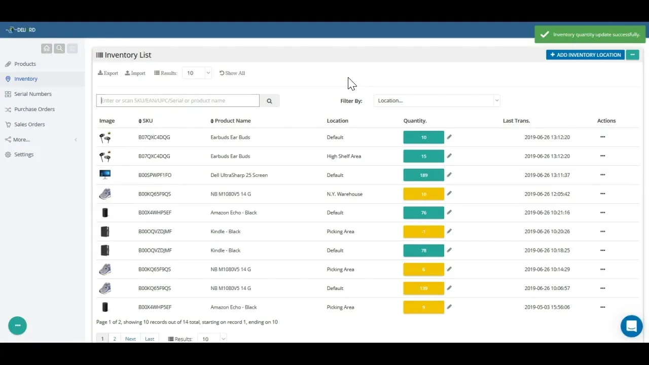inFlow inventory management solution helps small and medium-sized businesses track stock