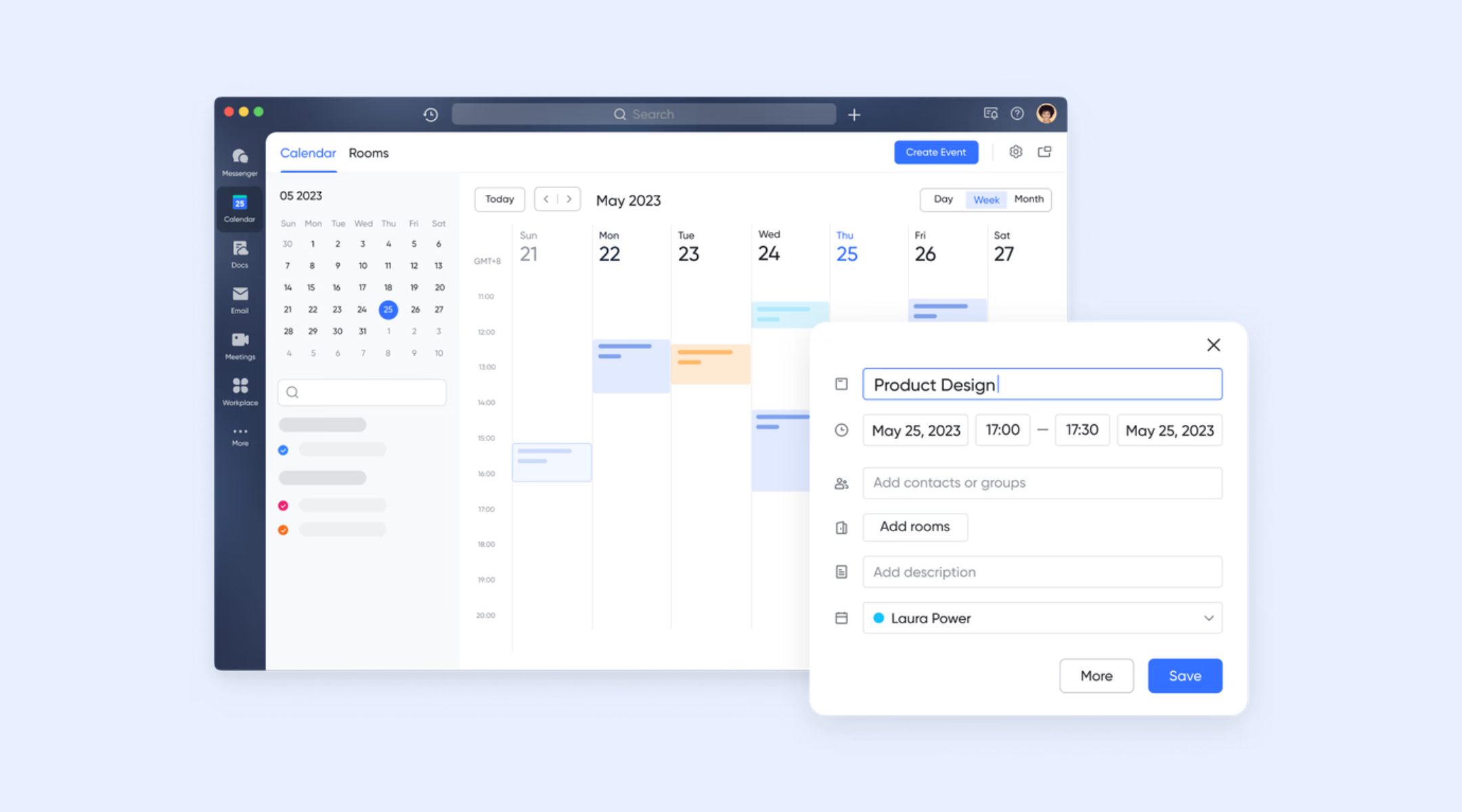 Lark Calendar helps coordinate schedules