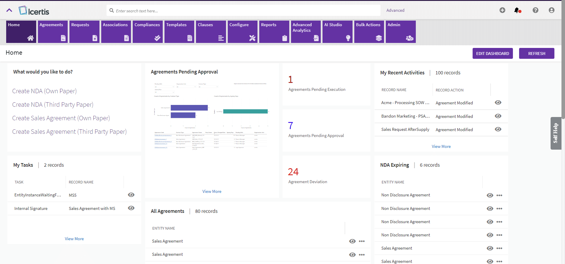 Icertis is a global enterprise contract intelligence platform
