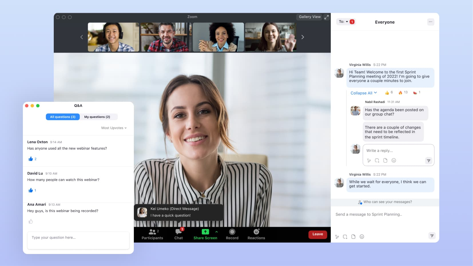Zoom webinar