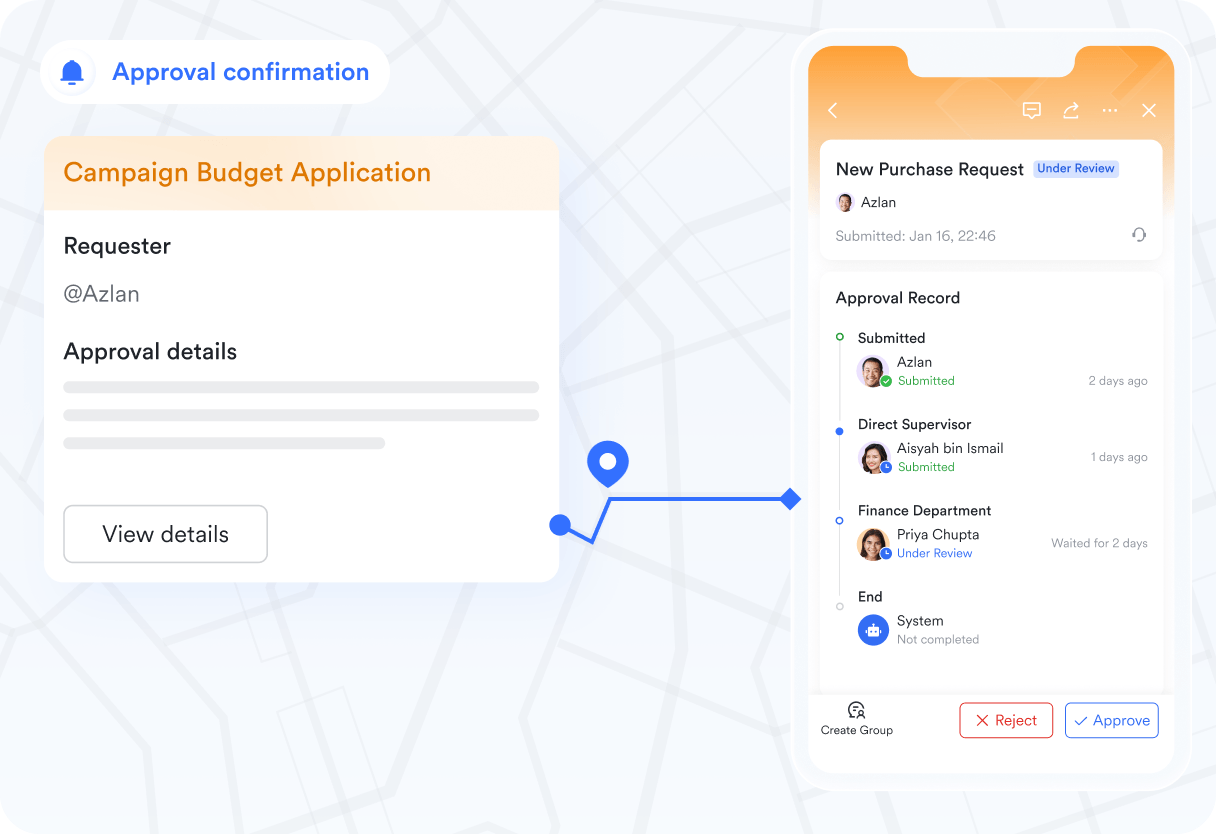Configurable notifications that reduce delays and follow-up work