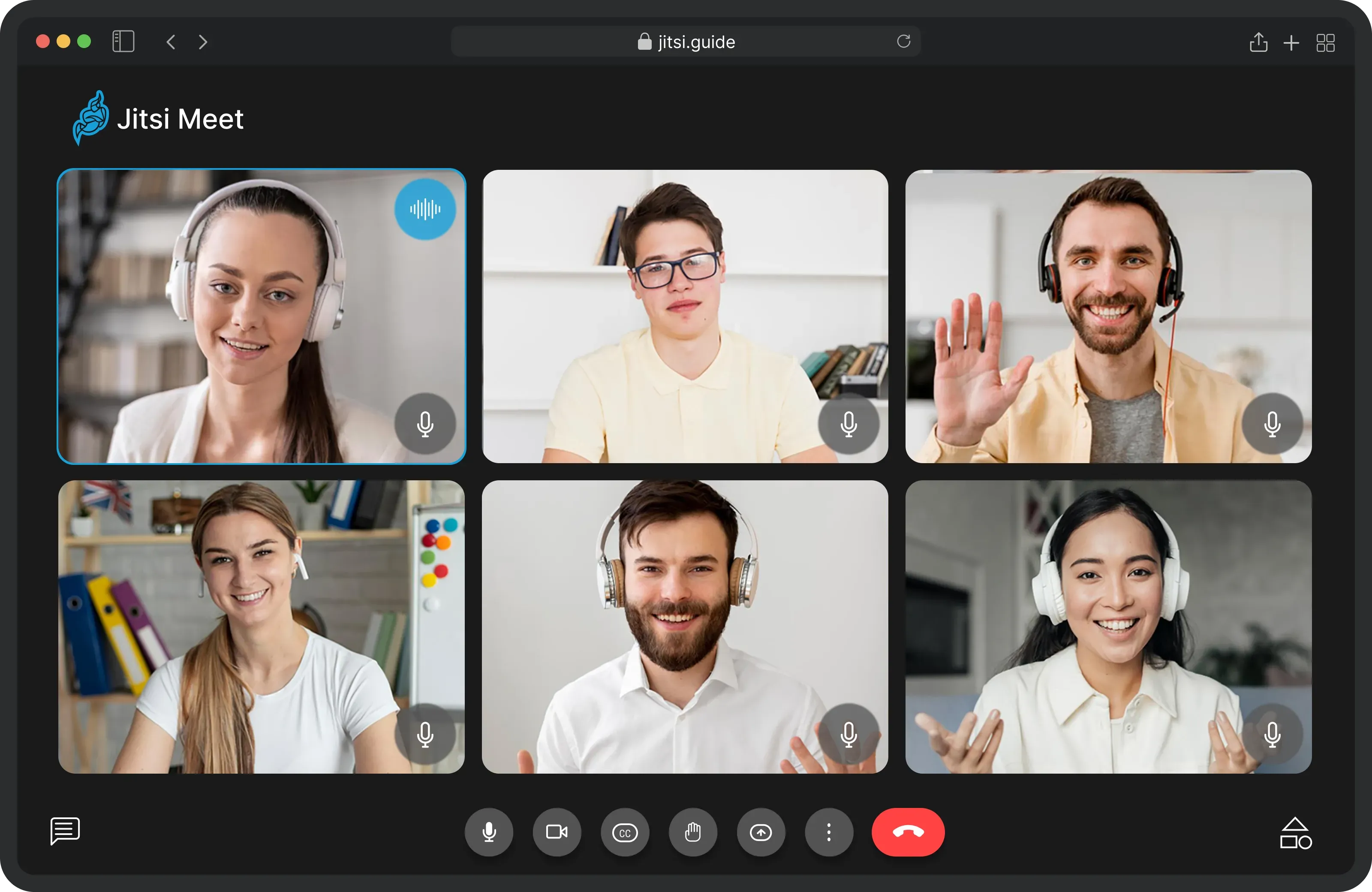 Jitsi: Open-source web meeting platform