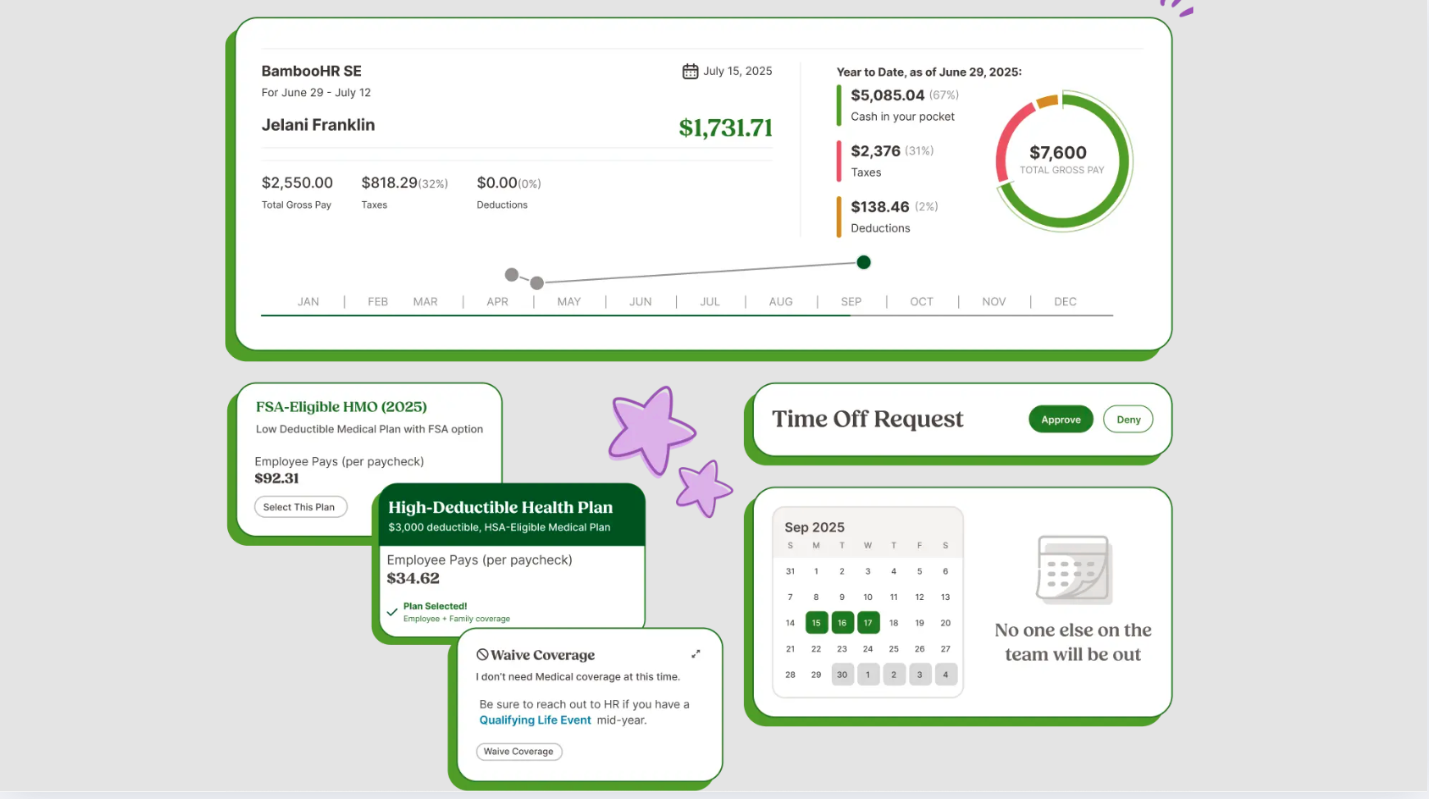 BambooHR — best for small and mid-sized businesses