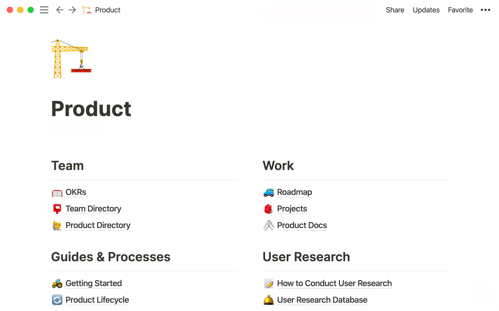 Notion: Flexible knowledge and document workspace