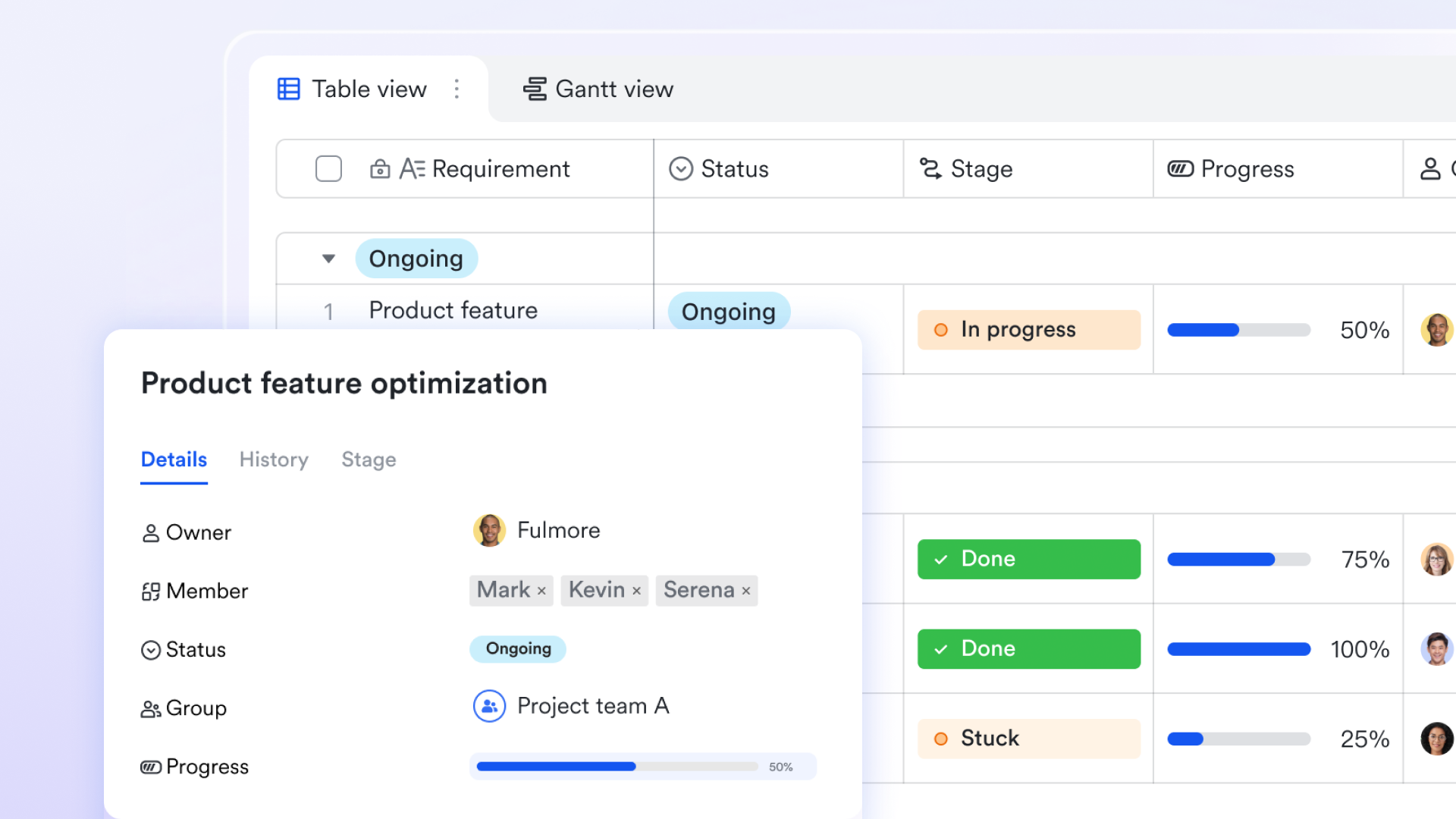 Lark Base hỗ trợ nhiều loại trường khác nhau.