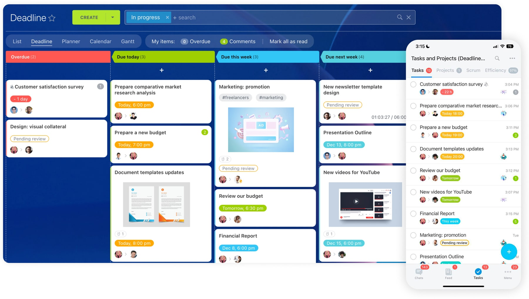 Bitrix24 all-in-one sales workspace