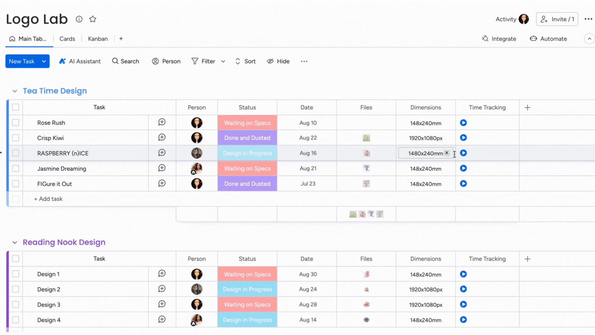 Monday.com is a visual time management system for teams