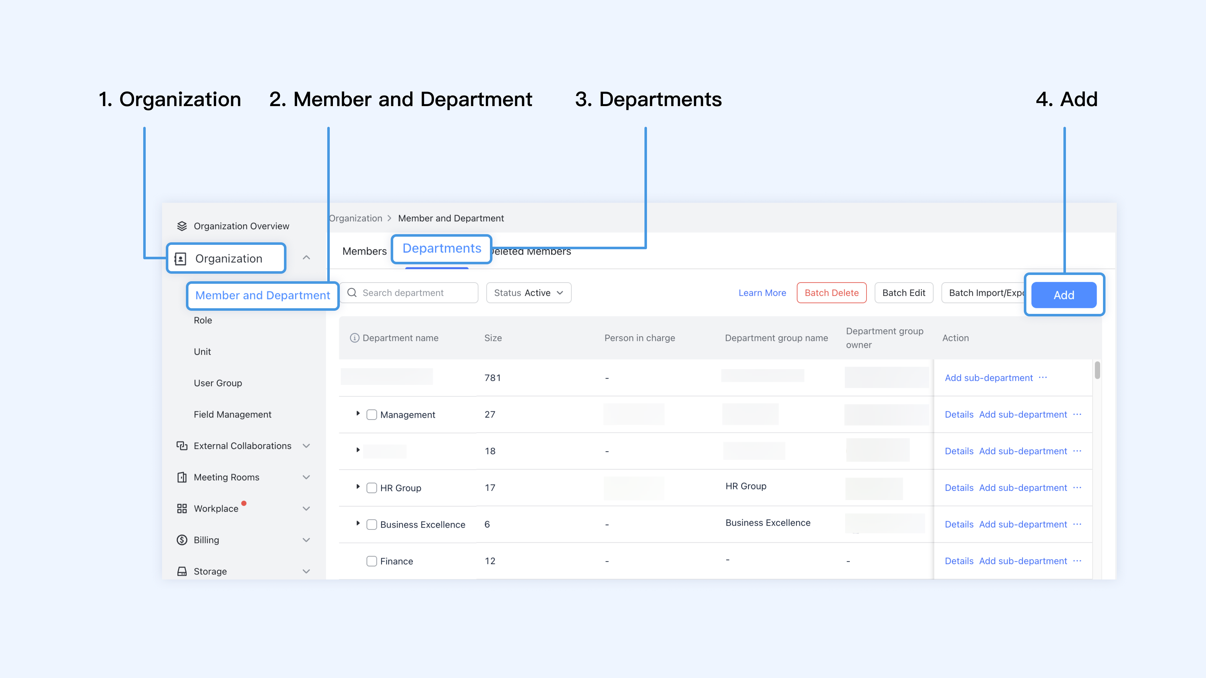 Step 2: Configure basic settings of your organization