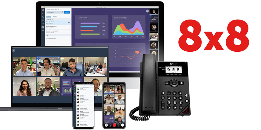 8x8 unified communication and collaboration