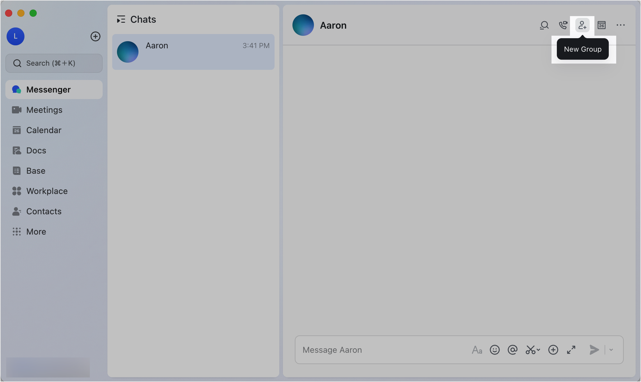 Create a group chat