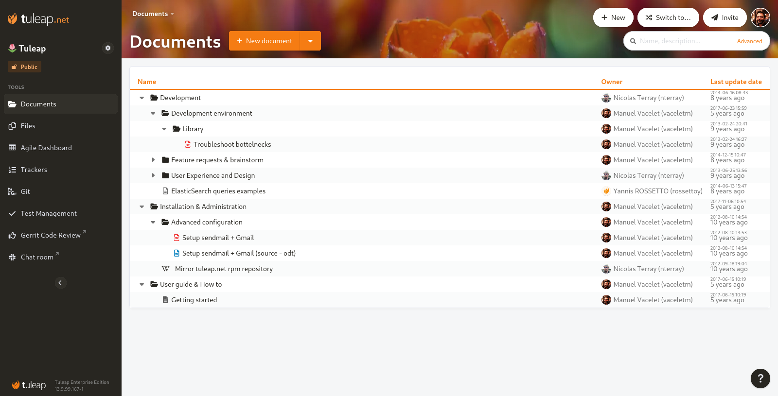Tuleap is for regulated and enterprise open-source environments