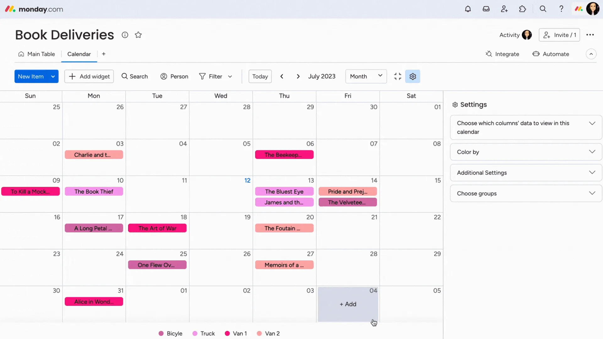 Monday.com flexible work management platform