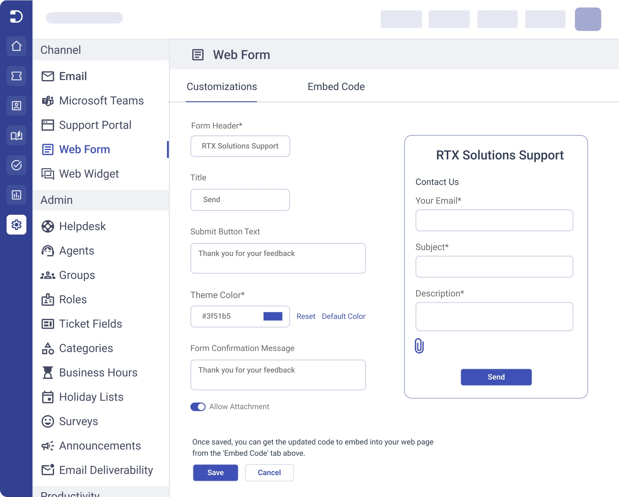 AI-powered helpdesk software