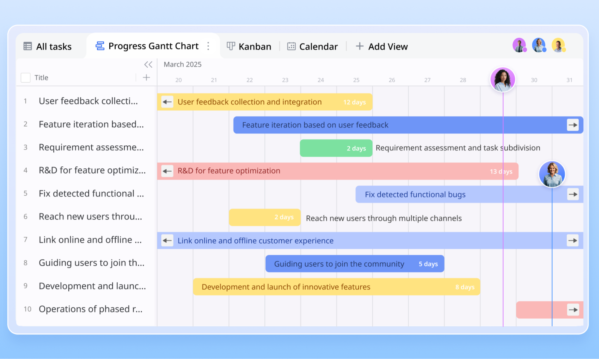Lark Docs allows multiple-users to co-edit