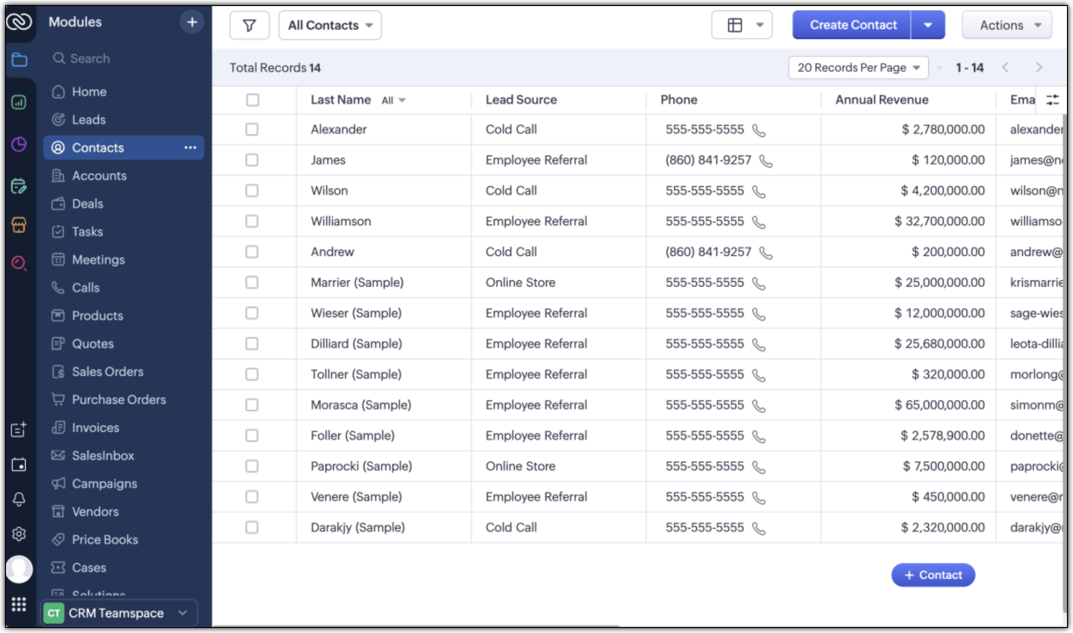 Zoho CRM is an affordable all-in-one system