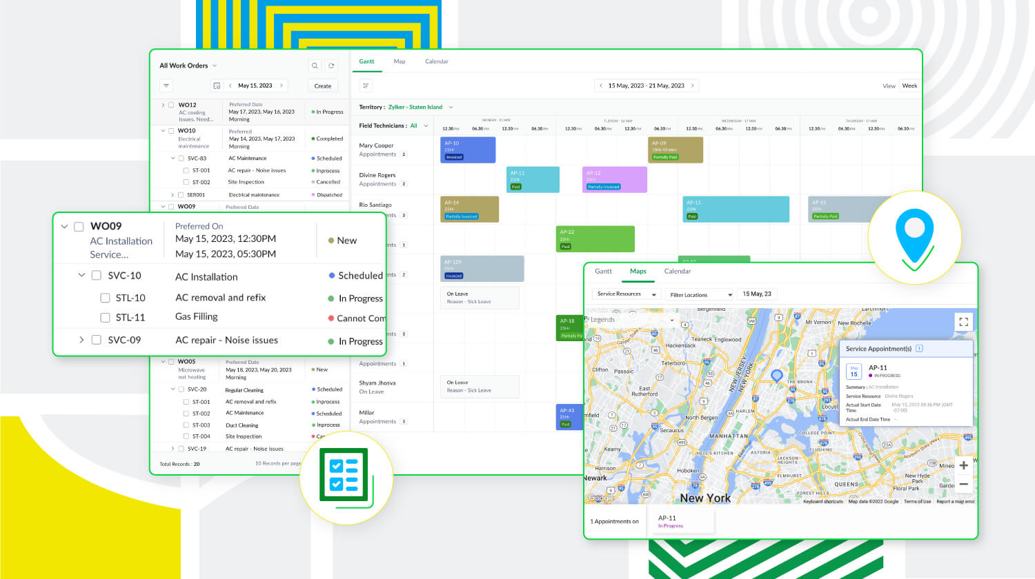 Zoho FSM field service management software for the Zoho ecosystem