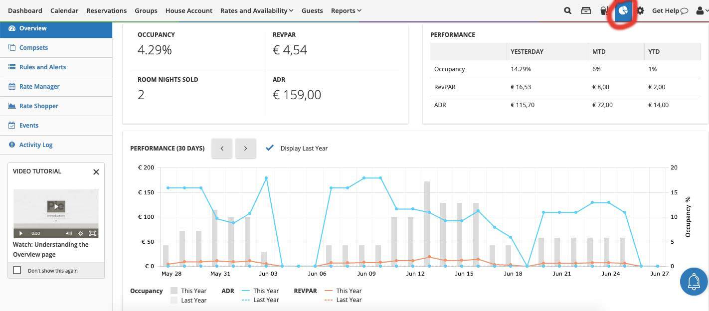 Cloudbeds hotel CRM for bookings and property management