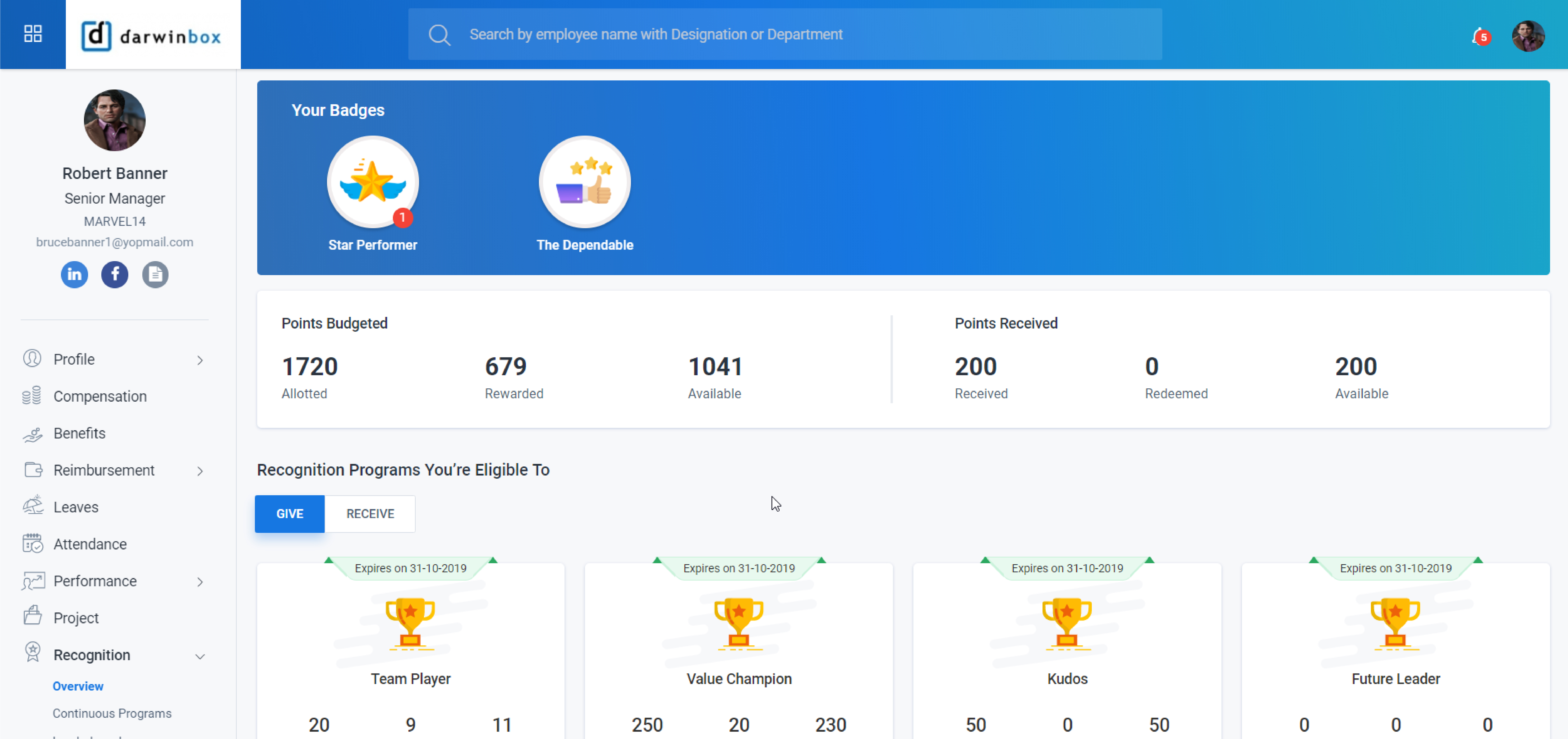 Darwinbox is the smartest cloud HRMS software for large teams