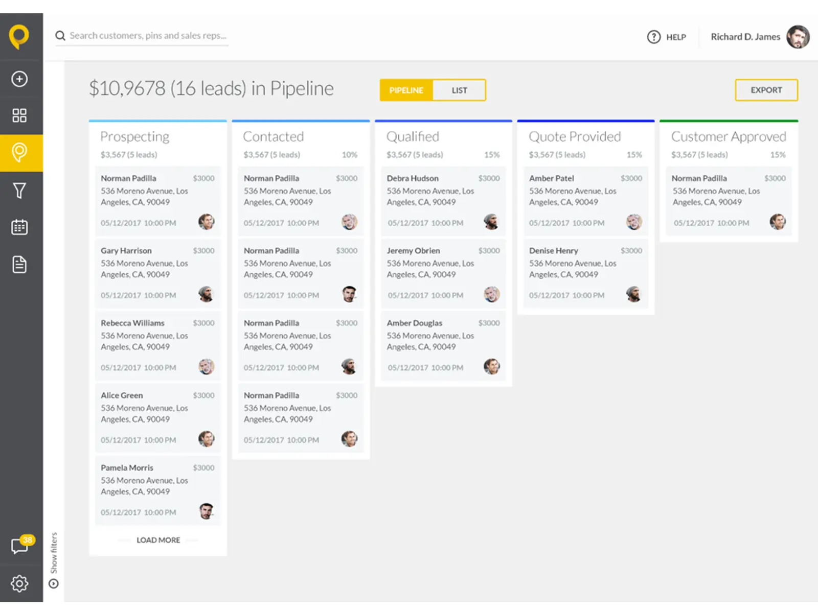SPOTIO as a CRM software