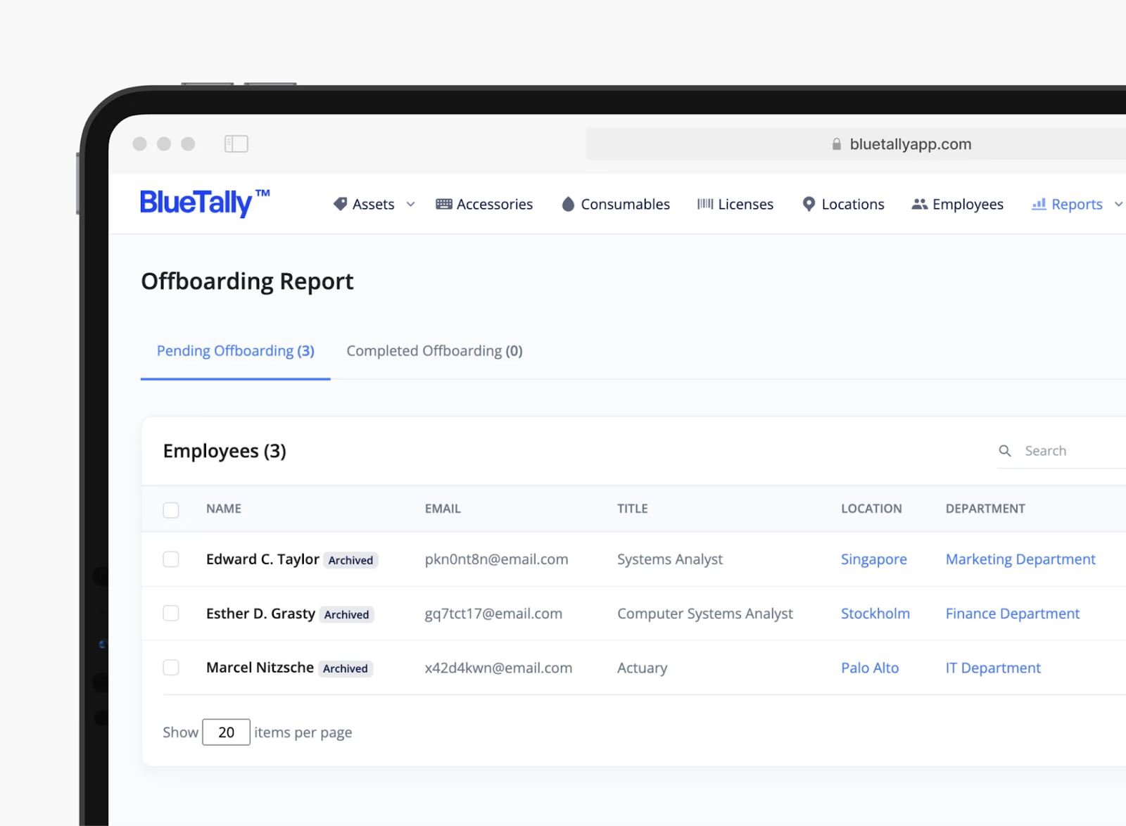 bluetally overview