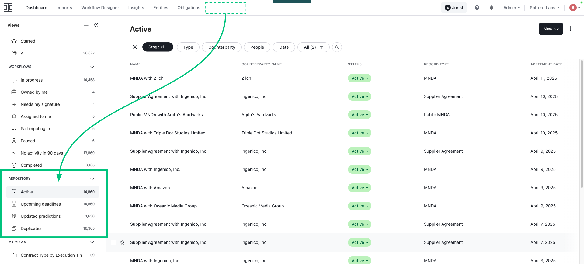 Ironclad legal-centric contract lifecycle management platform