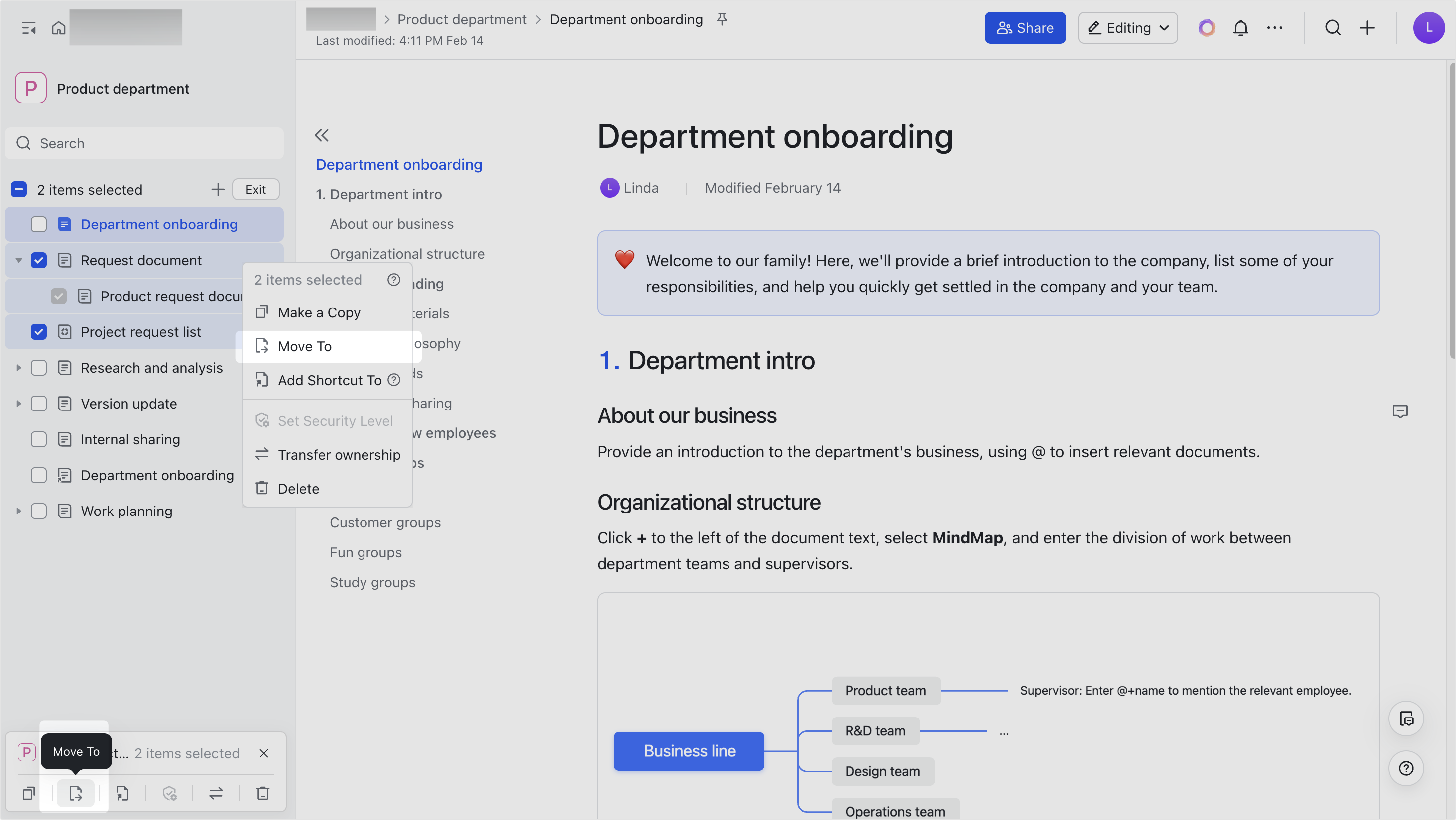Move documents to Wiki