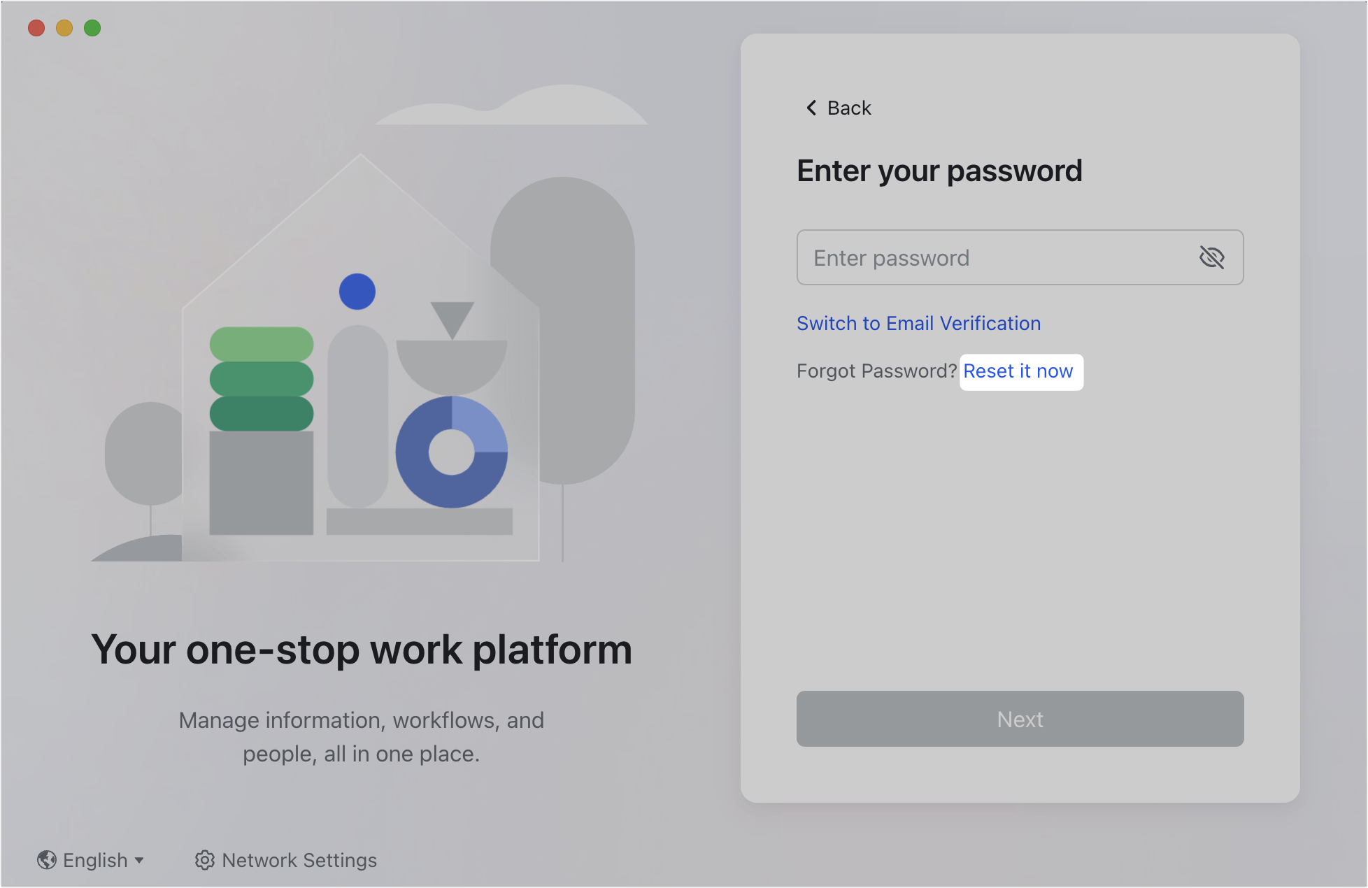 Set or change your login password
