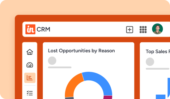 Insightly CRM and project management dashboard