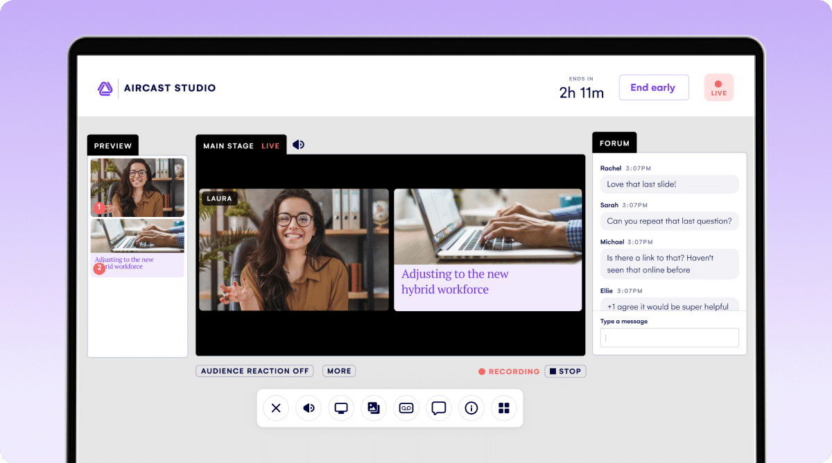 EventsAir virtual event platform