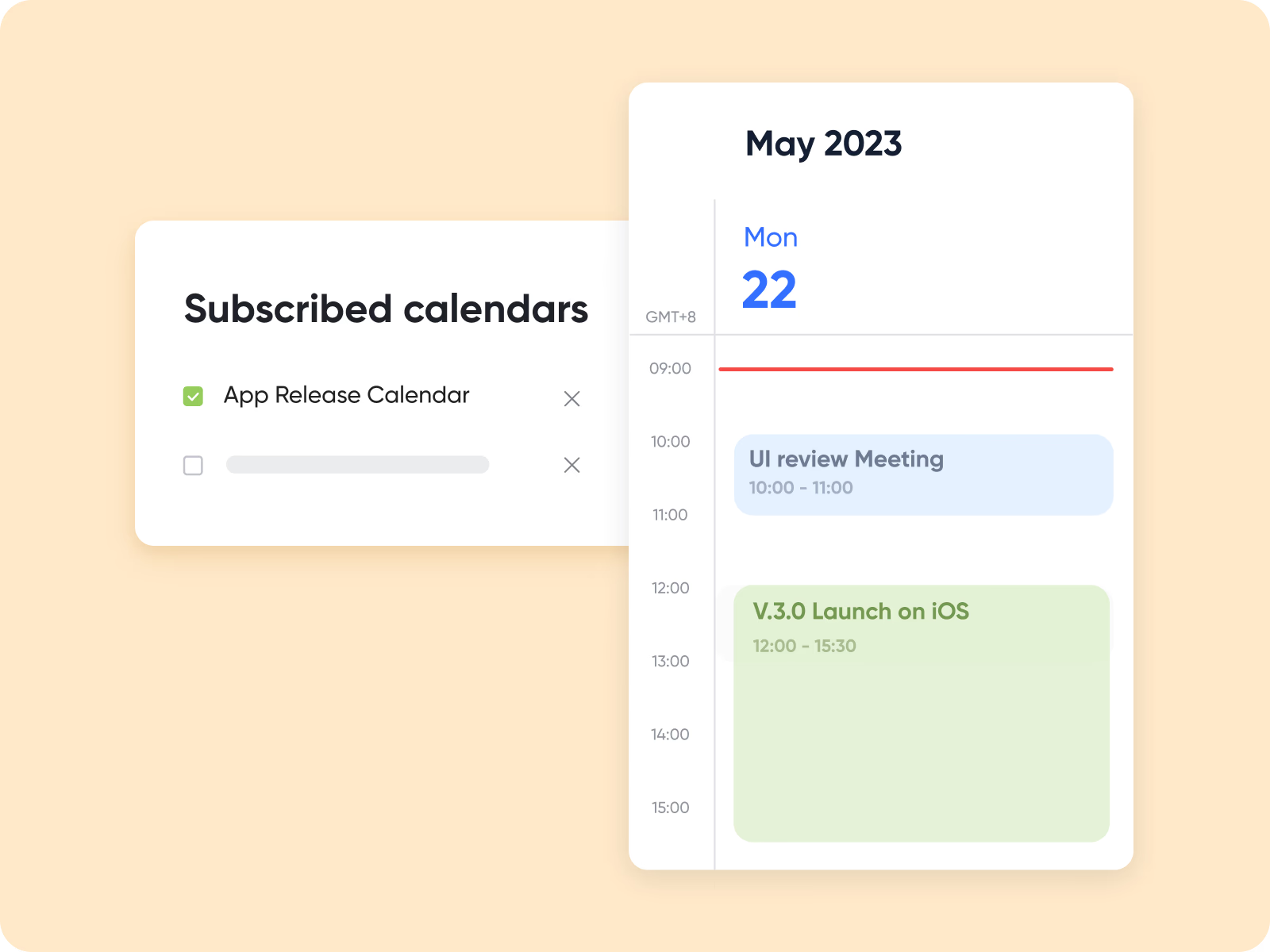 Shared scheduling and real-time availability