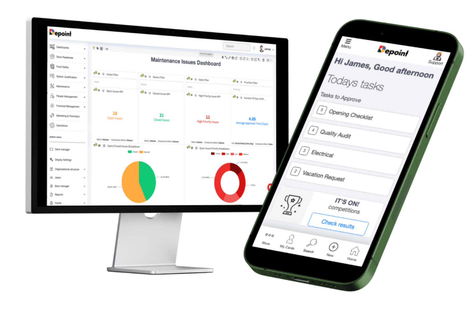 Interface of Depoint