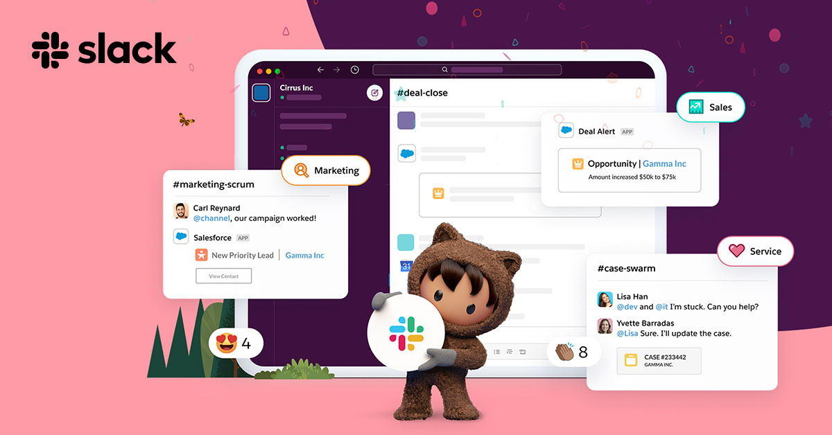 Salesforce and Slack
