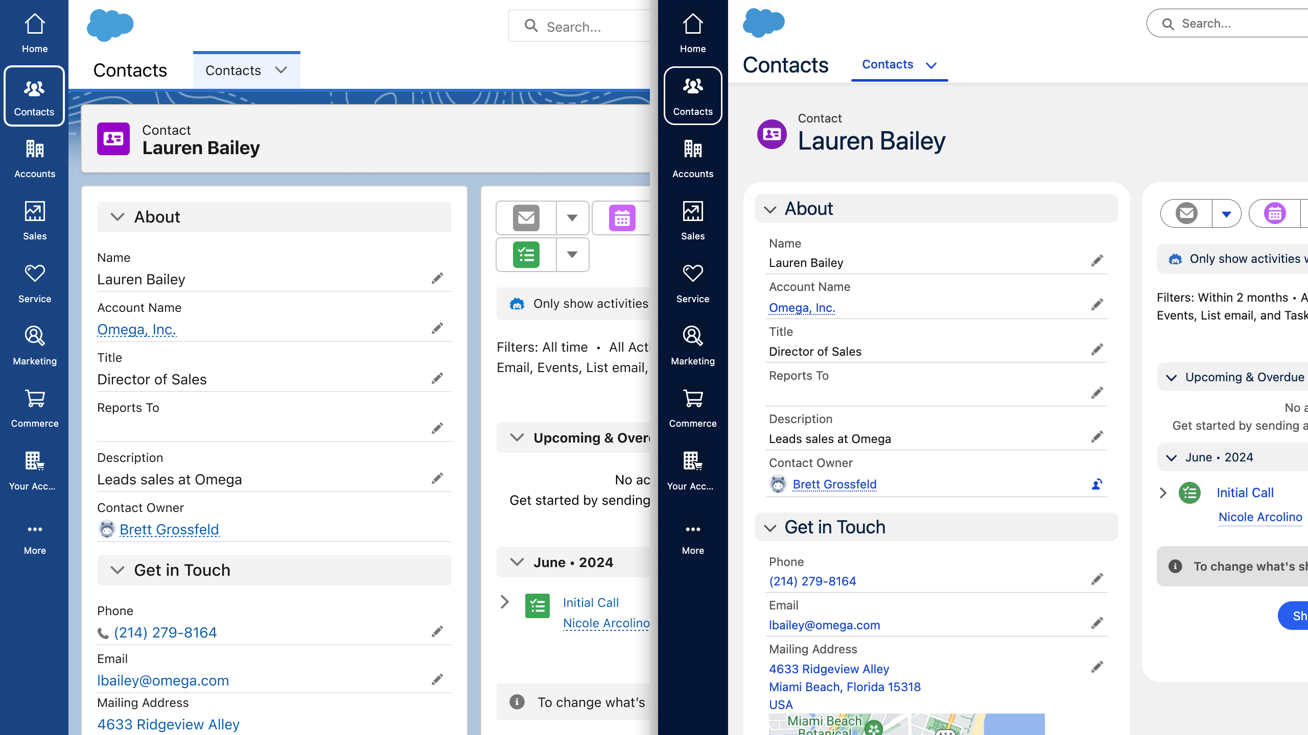 Salesforce is an enterprise CRM providing analytics