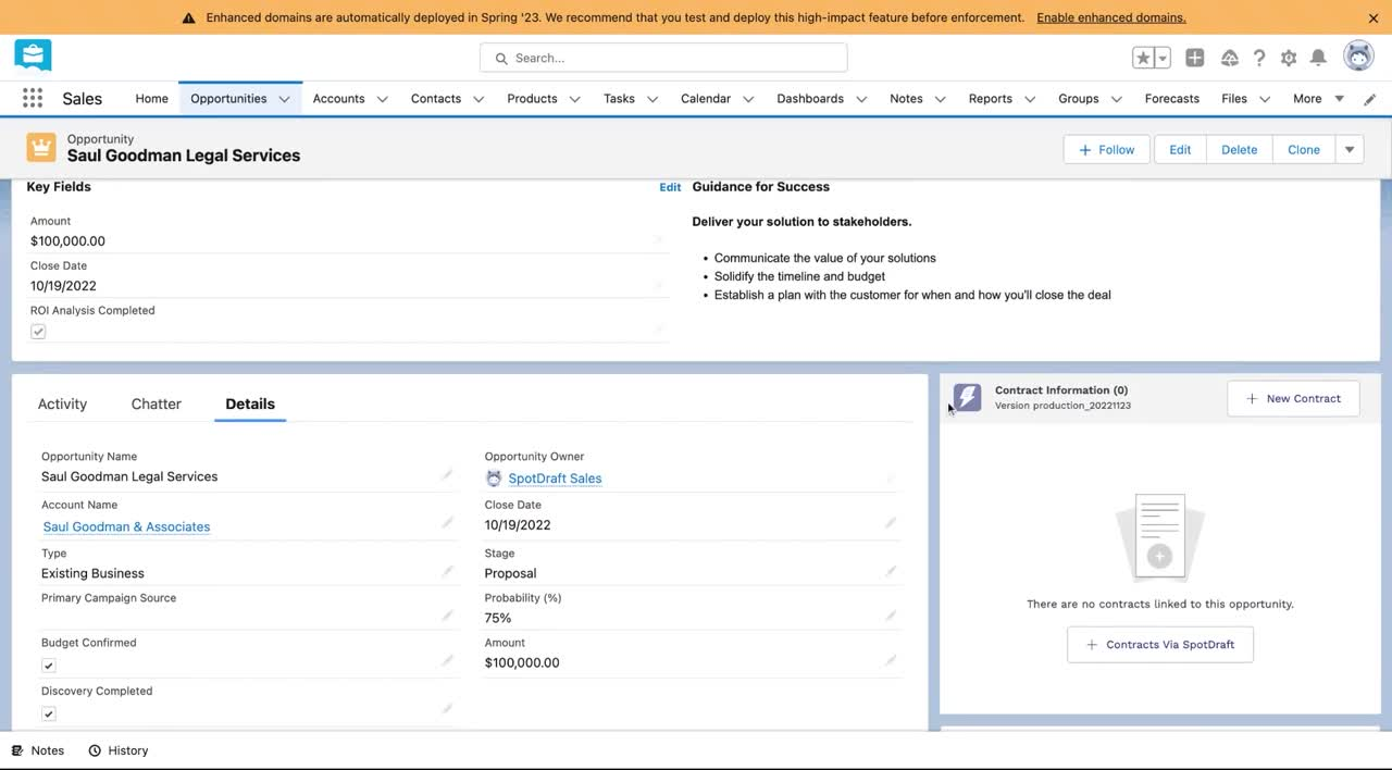 SpotDraft legal operations automation platform