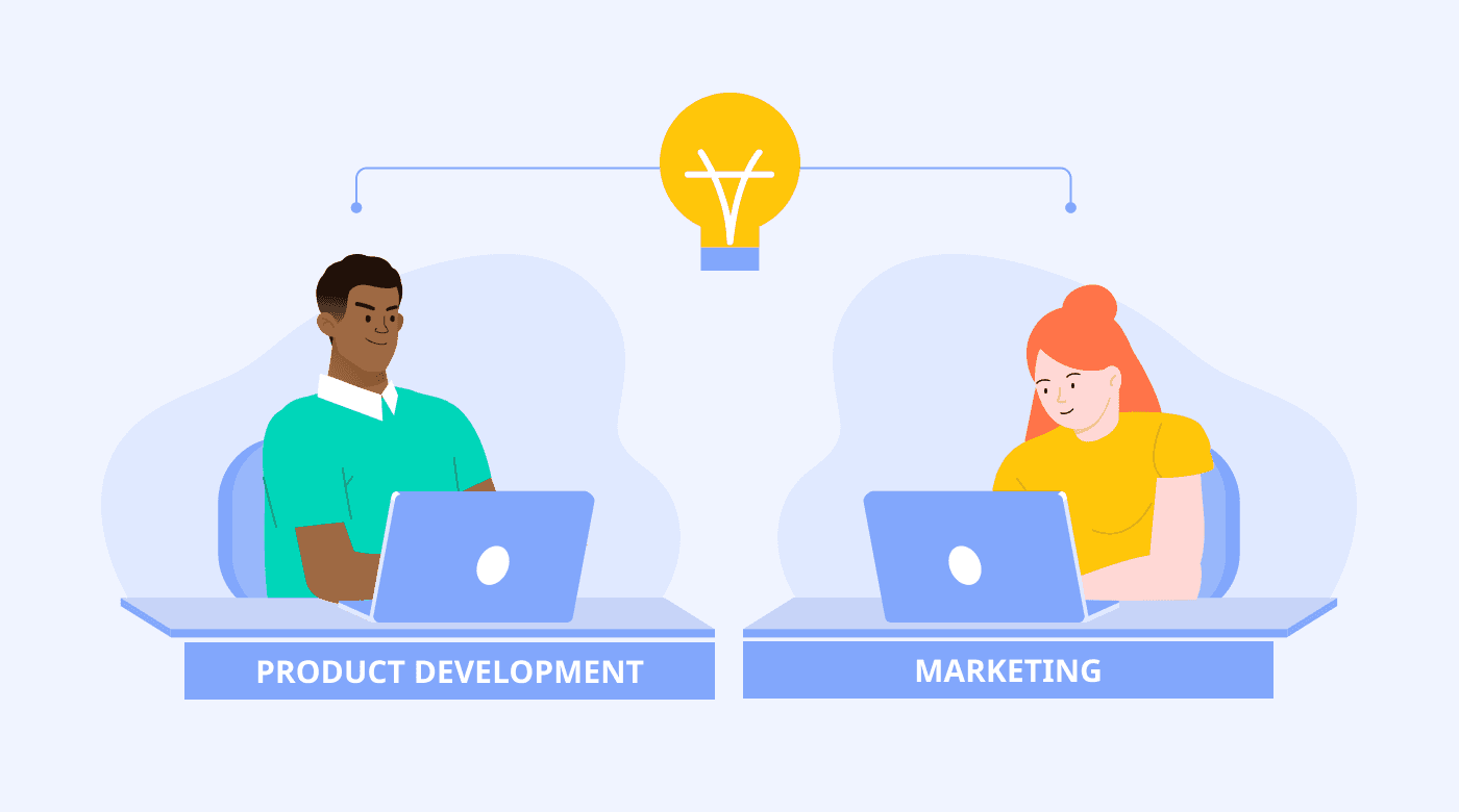 Business teams with a shared purpose