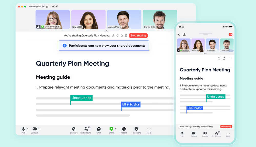 Lark Meetings: Group meetings