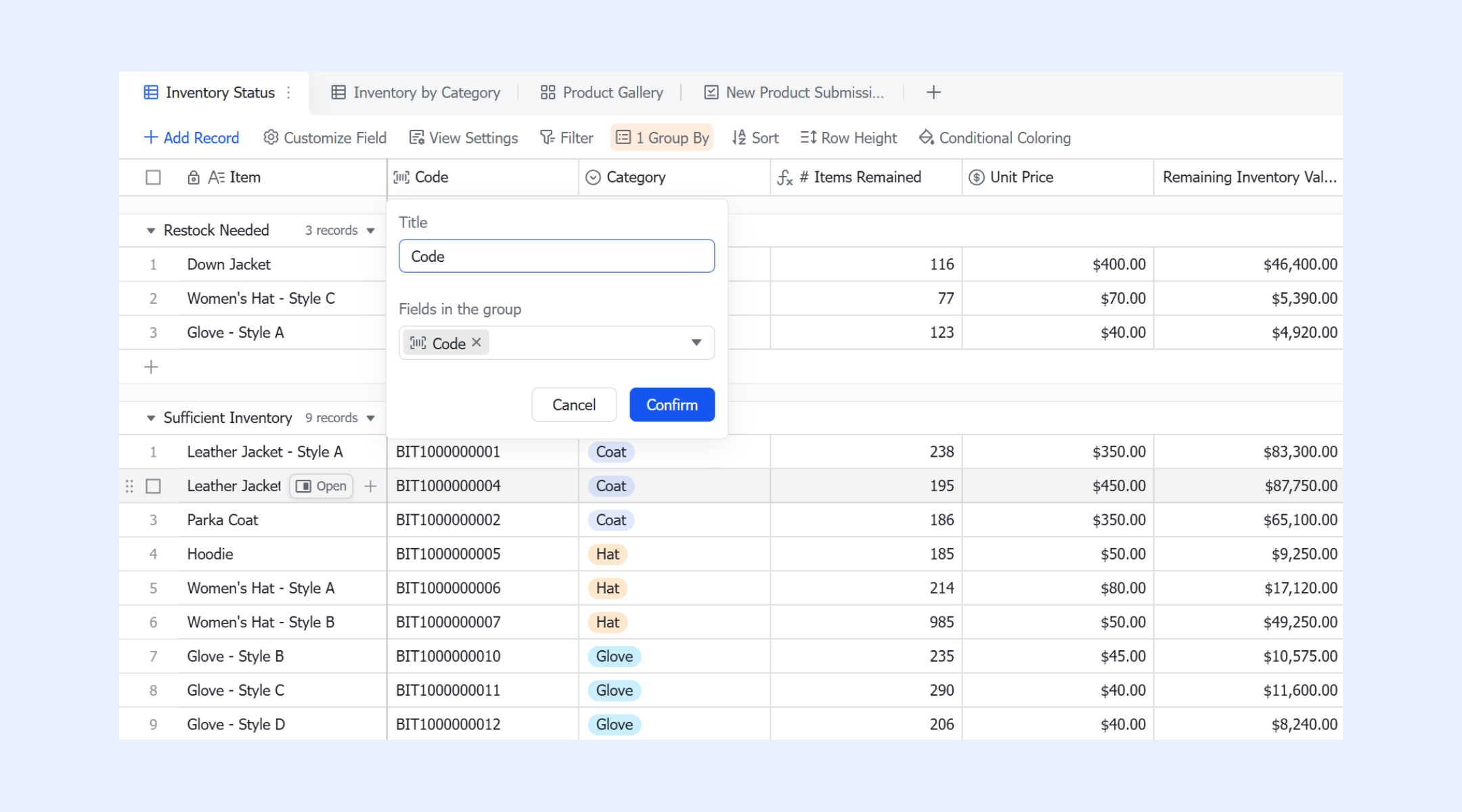 Barcode fields: Fast product identification and tracking