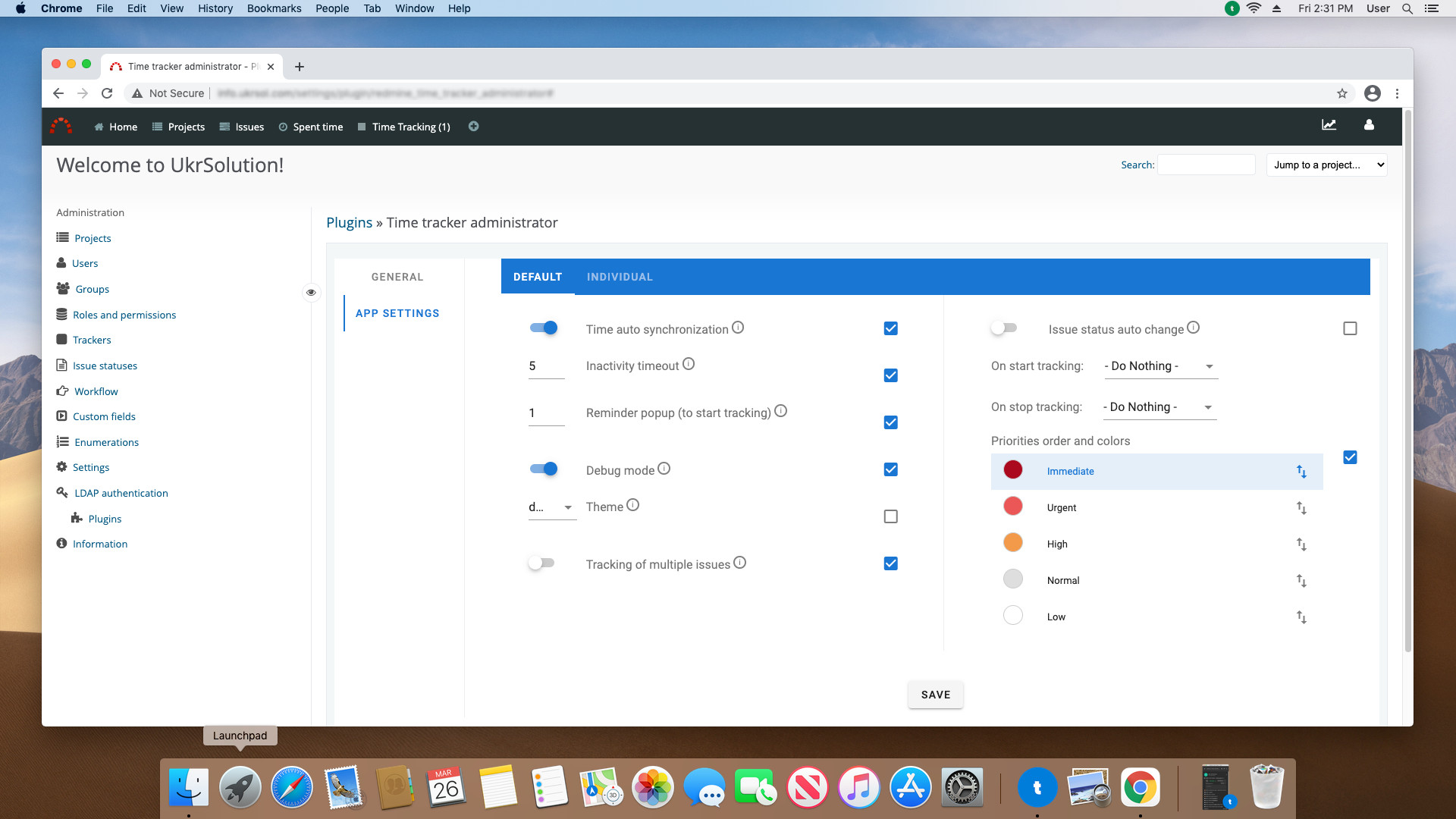 Redmine: Best self-hosted defect management system