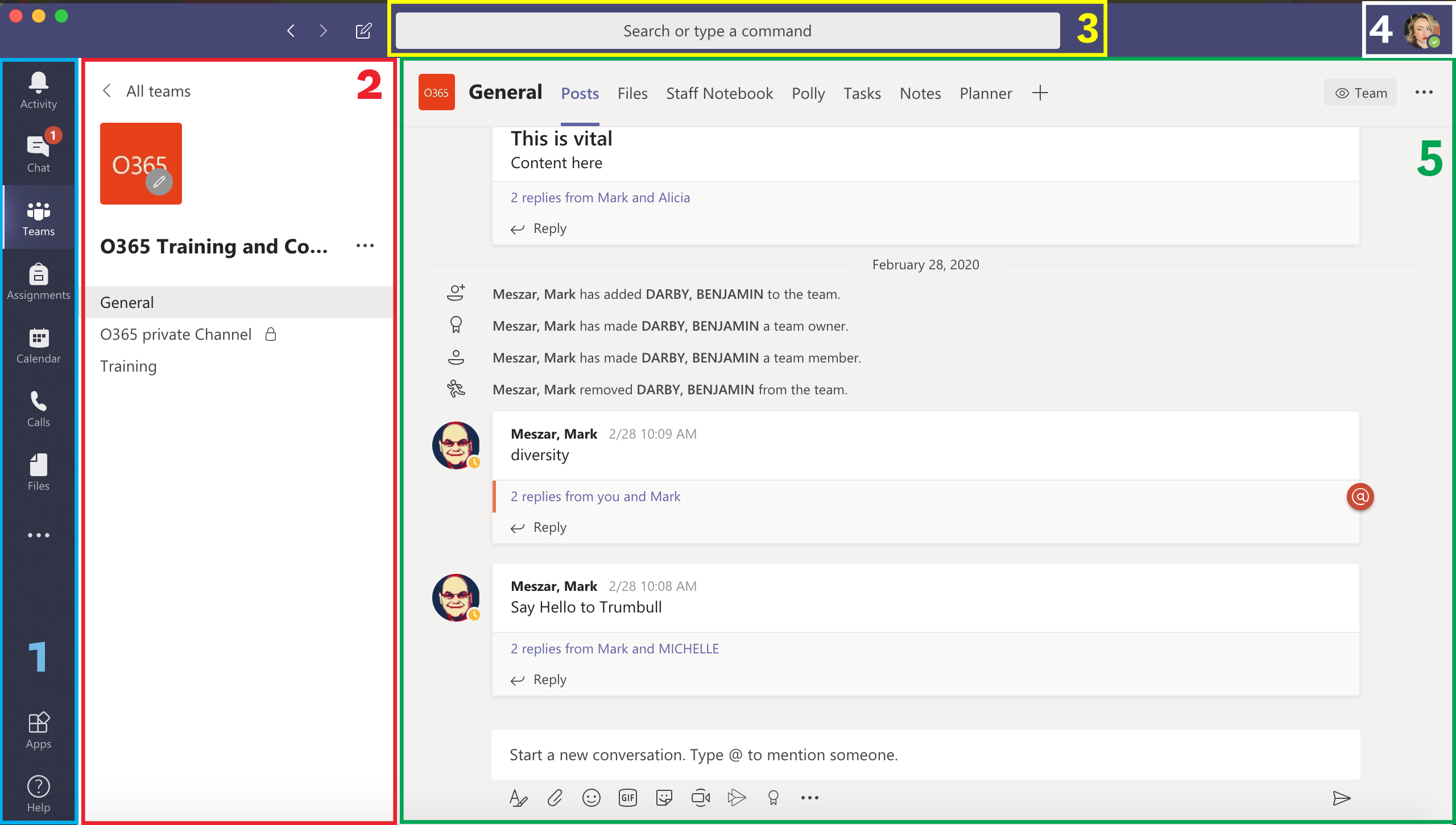 Microsoft Teams supports enterprise-level online team collaboration