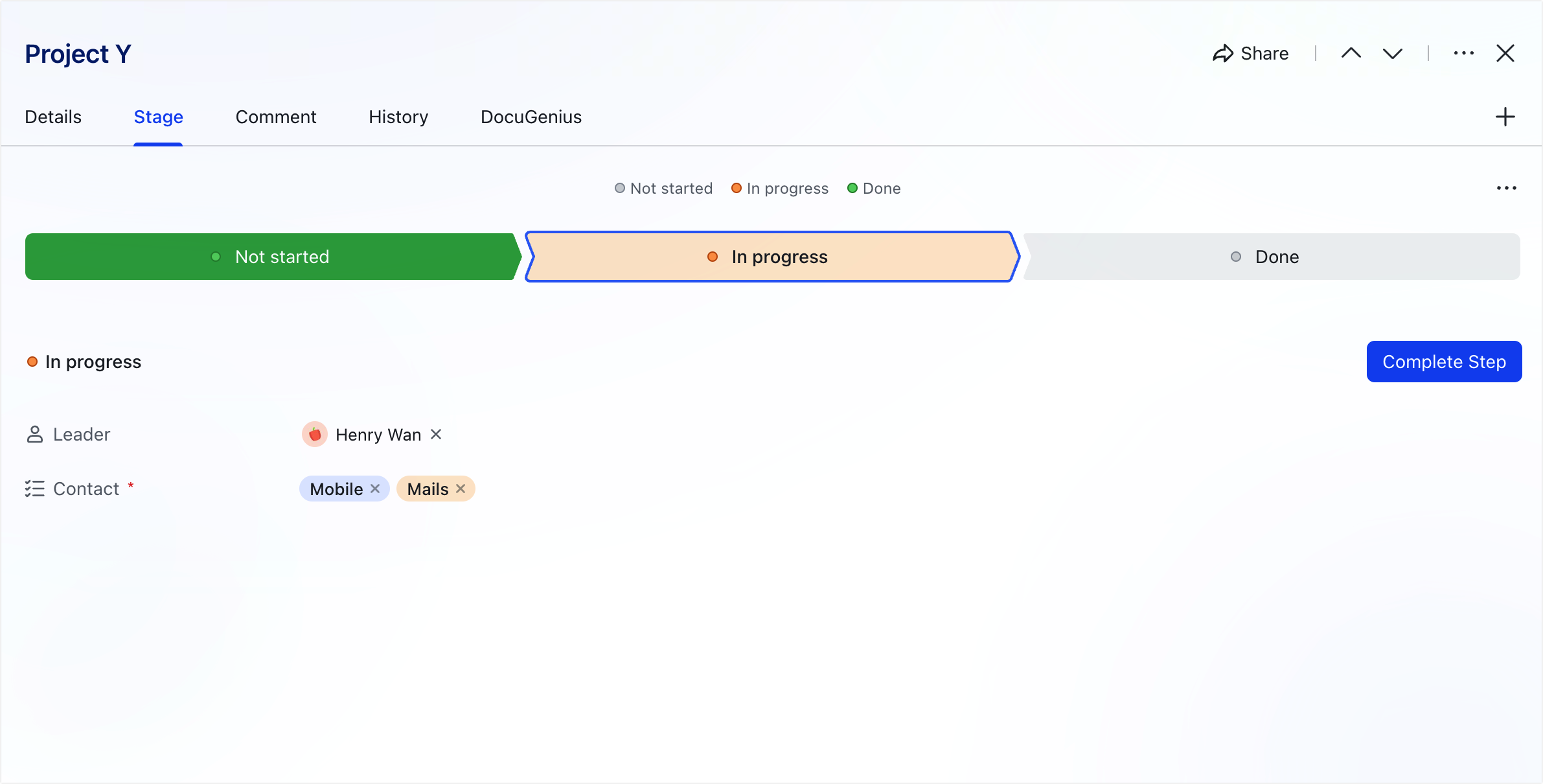 Use flow fields in Base