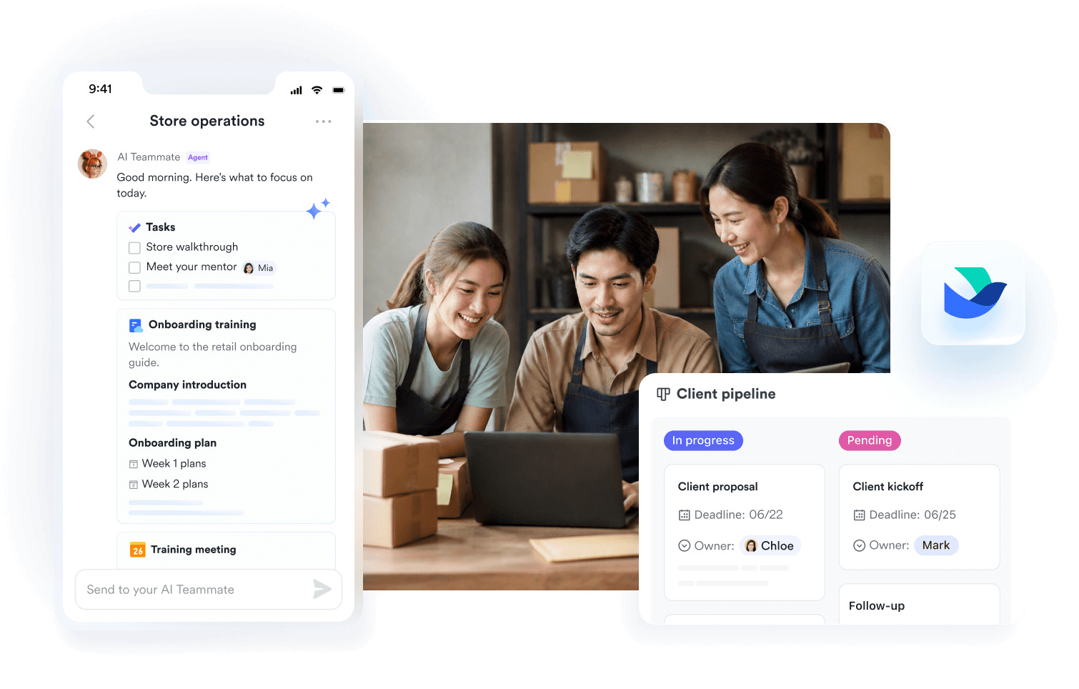 Lark is the best alternative for small business integrating email, chat, docs, meetings, and project tracking in one fast app.
