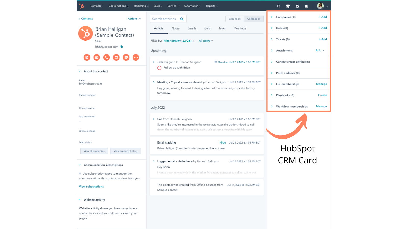 HubSpot CRM
